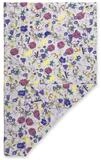 Hauck Spannbettlaken Floral Beige, Baumwolle, Gummizug: rundum, Baby Spannbetttuch