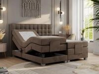 MKS M&Ouml;BEL Boxspringbett ELECTRO (Set, Packung, Multipocket-Matratzen, T30-Schaum,