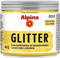 Alpina Effekt-Zusatz Kreativ Glitter 40g goldfarben
