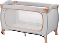 Hauck Baby-Reisebett Sleep N Play Go Plus, Dusty Cork, mit integrierten R&auml;dern,