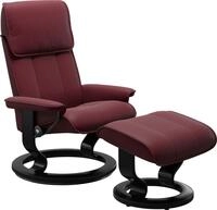 Stressless&reg; Relaxsessel Admiral, mit Classic Base, Gr&ouml;&szlig;e M & L, Gestell Schwarz