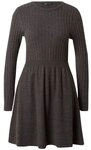 Strickkleid ONLY "ONLFIA LS CABLE DRESS KNT", Damen, Gr. S, N-Gr, Langarm, Strick,