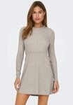 ONLY Strickkleid ONLFIA LS CABLE DRESS KNT Viskosemischung, regular fit