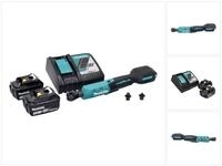 Makita Umschaltknarre DWR 180 RF Akku Ratschenschrauber 18 V 47,5 Nm 1/4" 3/8" + 2x