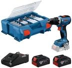 Bosch Professional Akku-Bohrschrauber &raquo;GSR 18V-65&laquo;, Inkl. 2x Akku GBA 18V...