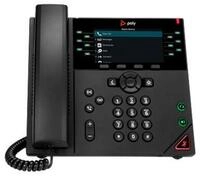 Polycom Poly VVX 450 IP Telefon mit 12 Leitungen und PoE-f Kabelgebundenes...