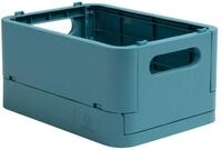 EXACOMPTA Aufbewahrungsbox Exacompta KlappboxSKANDI 27034D A6+ pacific blue