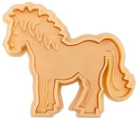 ST&Auml;DTER Ausstechform Pferd 8 cm, PP-Kunststoff