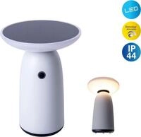n&auml;ve LED Solarleuchte Ada, LED fest integriert, Warmwei&szlig;, Stufenweise dimmbar,