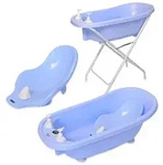 Lorelli Babybadewanne Babybadewannen-Set 88 cm, Babybadewanne 88 cm Badesitz
