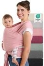 Laleni Tragetuch f&uuml;r Neugeborene bis 15kg - 100% weiche Baumwolle, Babytragetuch aus