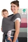 Laleni Tragetuch f&uuml;r Neugeborene bis 15kg - 100% weiche Baumwolle, Babytragetuch aus