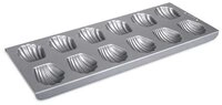 ST&Auml;DTER Ausstechform St&auml;dter B&auml;rentatzen / Madeleines 35 x 14,5 cm Silber