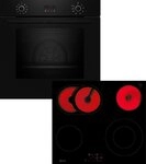 NEFF Backofen-Set BX46PB0, mit Teleskopauszug nachr&uuml;stbar, Pyrolyse-Selbstreinigung,