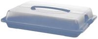 ROTHO Kuchentransportbox Partybutler Medium John horizon blue blau Kuchen Pizza