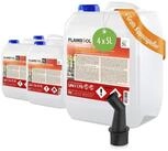H&ouml;fer Chemie GmbH Bioethanol 4x 5 L FLAMBIOL&reg; Bioethanol 100 % Hochrein, 20 l,