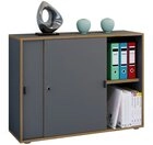 VCM Aktenschrank B&uuml;roschrank Aktenschrank Schiebet&uuml;ren Salia 2fach (1-St)
