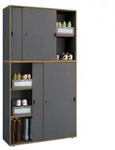 VCM Aktenschrank B&uuml;roschrank Aktenschrank Schiebet&uuml;ren Salia 5fach (1-St)