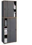 VCM Aktenschrank B&uuml;roschrank Aktenschrank Schiebet&uuml;ren Salia 5fach (1-St)