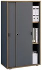 VCM Aktenschrank B&uuml;roschrank Salia mit Schiebt&uuml;ren H. 110 x B. 60 x mit 3...