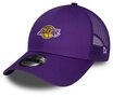 New Era Baseball Cap Los Angeles Lakers NBA Home Field Lila Verstellbare 9Forty