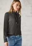 CECIL Langarmshirt mit Stehkragen