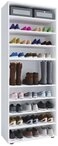 VCM Schuhschrank XXL Holz Gro&szlig;er Schuhschrank Schuhregal Lona 9 (1-St)
