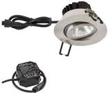 Contorion Laterne EVN Lichttechnik P-LED Einbauleuchte 230V 3000K Edelstahl