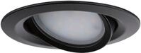 Paulmann LED Einbauleuchte Nova Plus 1x6W 470lm 2700K Schwarz matt/Alu, LED fest