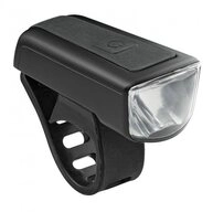 AXA Fahrradbeleuchtung Axa DWN FRONT 50 LED-Akkuscheinwerfer, 50 Lux, Schwarz -
