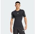 adidas Performance Trainingsshirt TECHFIT COMPRESSION TRAINING 3-STREIFEN T-SHIRT