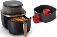 Philips Hei&szlig;luftfritteuse Airfryer 3000 NA342/00, mit 7.2L, Sichtfenster, 2000 W,