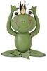 Trend Line Gartenfigur TrendLine Dekofigur Frosch Metall 27 x 23 cm gr&uuml;n
