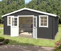 LASITA MAJA Gartenhaus Udo 380, BxT: 522x400 cm, Blockbohlenhaus 28mm