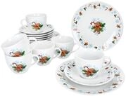 MamboCat Kaffeeservice 18tlg Kaffeeservice Candyman Porzellan 6 Pers. Tassen...