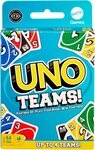 Mattel games Spiel UNO Teams, Kartenspiel