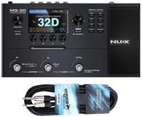 Nux E-Gitarre Nux MG-30 Modeling Multi-Effektger&auml;t mit Kabel