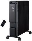 KLAMER &Ouml;lradiator 2500 W, Elektroheizung energiesparend, 13 Rippen, 3 Heizstufen mit