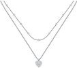 CHRIST Silberkette CHRIST Damen-Kette 925er Silber, recycelt Zirkonia