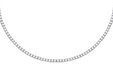 CHRIST Silberkette CHRIST Damen-Kette 925er Silber, recycelt Zirkonia