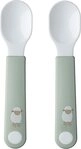 Mepal Kinderbesteck Baby Lernl&ouml;ffel 2er Set, sp&uuml;lmaschinengeeignet, BPA frei,