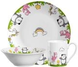 LEONARDO Kindergeschirr-Set BAMBINI (3-tlg), 1 Personen, Porzellan,