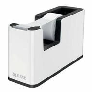 LEITZ Papierscheren Klebebandabroller Wow Dual Schwarz Wei&szlig; (5,1 x 7,6 x 12, 6...