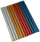 Easy Work Klebesticks 12 Hei&szlig;klebesticks 11,2 x 200mm farbig glitzer