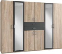 Wimex Kleiderschrank Diver Dreht&uuml;renschrank mit Spiegel, 180, 225 o. 270cm breit