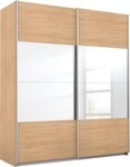 rauch Schwebet&uuml;renschrank Quadra mit Spiegelelementen