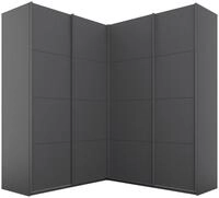 rauch Schwebet&uuml;renschrank Schrank Garderobe Eckkleiderschrank QUADRA Front in