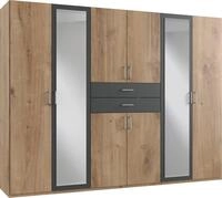 Wimex Kleiderschrank Diver Dreht&uuml;renschrank mit Spiegel, 180, 225 o. 270cm breit