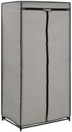 vidaXL Kleiderschrank Mehrzweckschrank Grau 75&times;50&times;160 cm