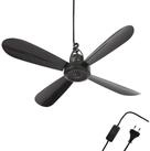 Bestlivings Deckenventilator mobil mit Anschlusskabel und Schalter, mit...